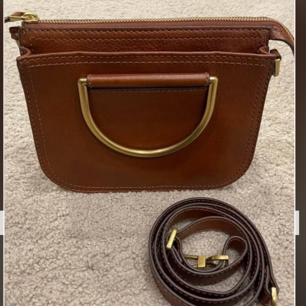 Mini Fossil Ryder Crossbody. Never carried. Gift.